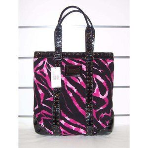 Betseyville Pink  North / South   Tote  Handbag  NWT  Cat's Meow Wild